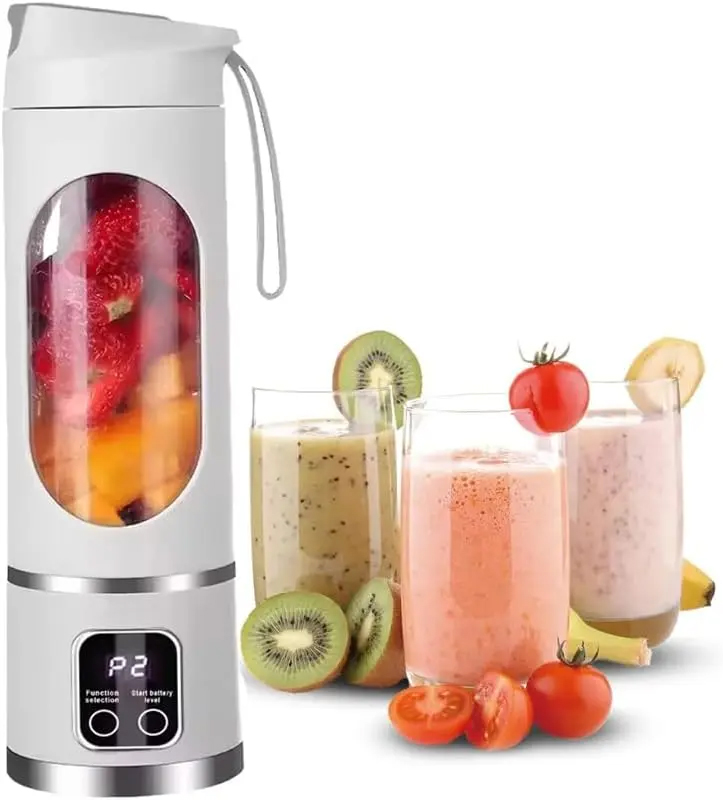 Portable Blender Usb Rechargeable - Çok Fonksiyonlu, USB ile Şarj Edilebilen
