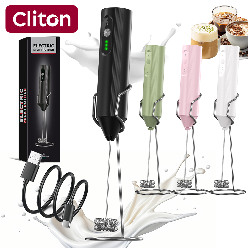 Electric Milk Frother Handheld - Ofis Kullanımı İçin Çok Fonksiyonlu Kablosuz