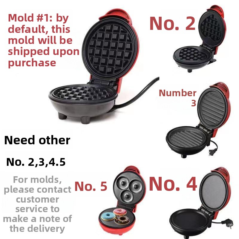 JIHUAN Mini Ev Tipi Kahvaltılı - Mini Waffle Maker Machine incelemesi ve fiyatı