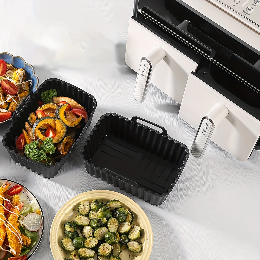 2 Adet Hava Fritözü İçin Silik - Air Fryer Silicone Pot Liner incelemesi ve fiyatı