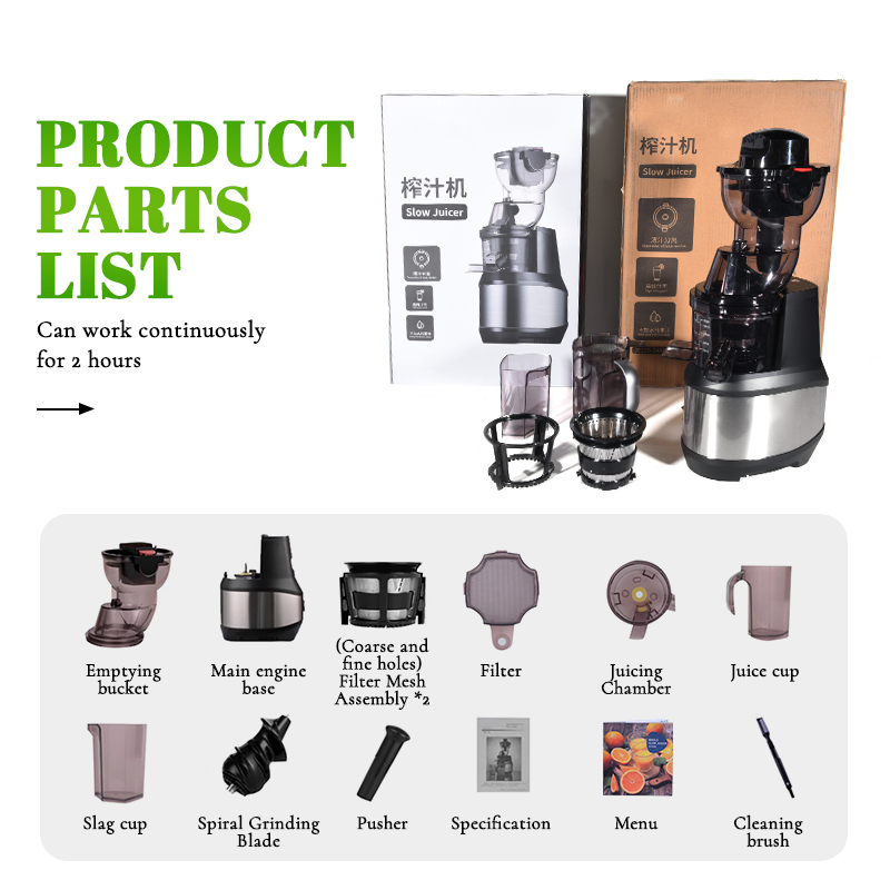 Elektrikli Meyve Sıkacağı, BPA - Electric Slow Juicer Cold Press incelemesi ve fiyatı